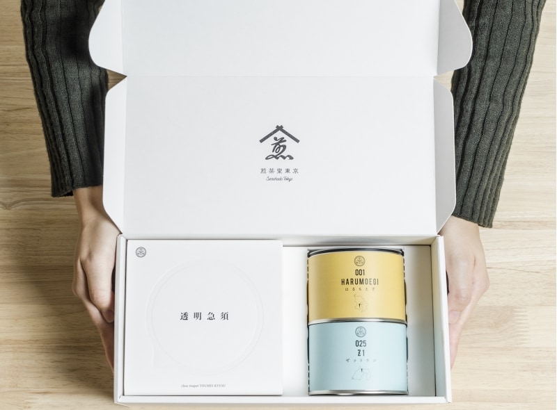 銀座「煎茶堂東京」ボックス入りギフト