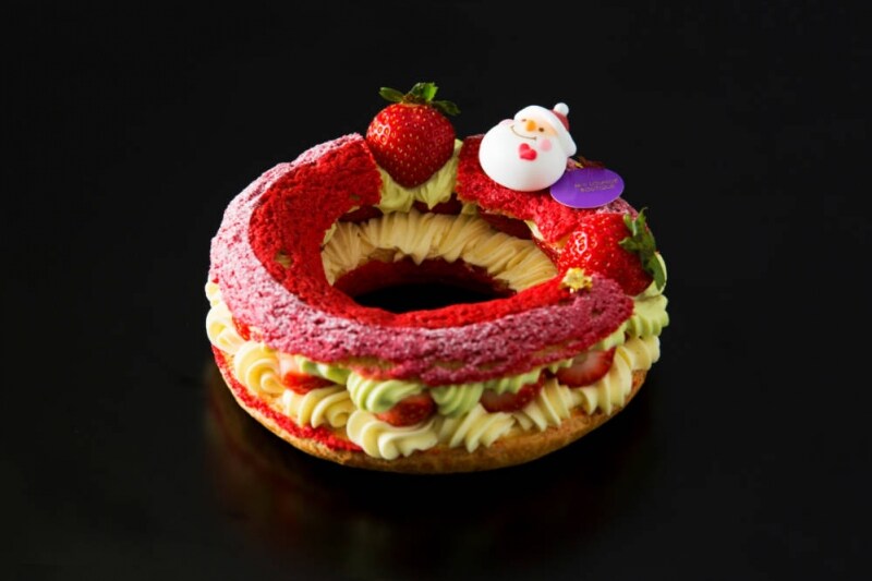 パリブレストフレーズピスターシュ 直径約 15cm(4-5 名/少人数のファミリー向け) ?4.600