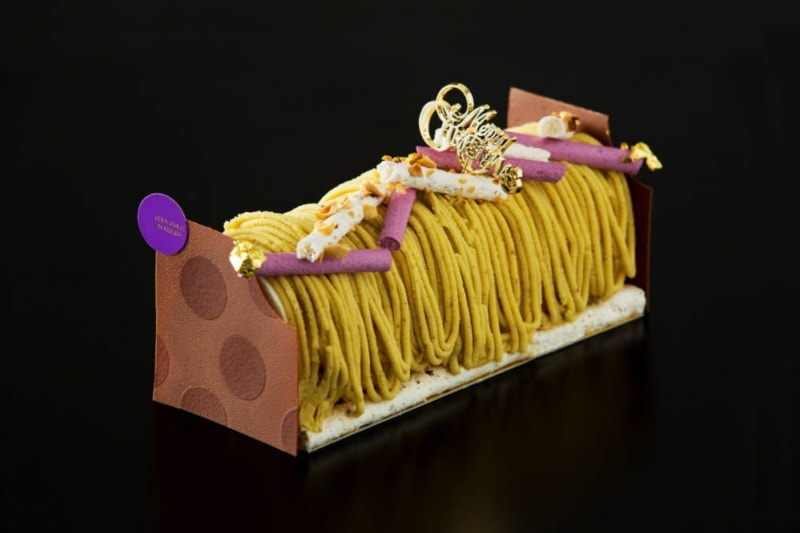 クリスマスモンブラン 約 20cm×10cm×5cm(6-8 名分/ファミリー向け) ?5,000