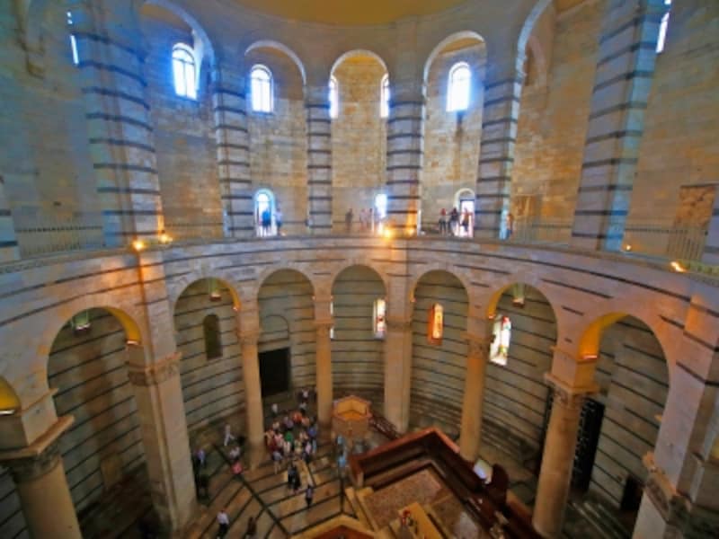 サン・ジョヴァンニ洗礼堂の内部