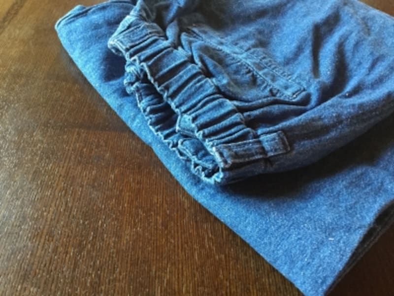 ゴムの部分は、重ねると厚みがかなり出てしまう