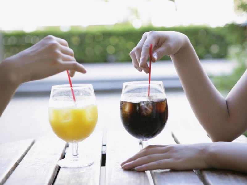 オレンジ,ジュース,色,味覚