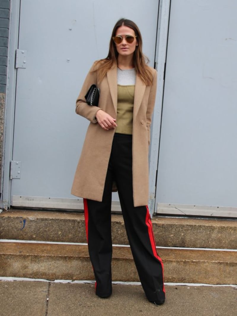 トラックパンツとチェスターでミックスコーデundefined(c)Rie Miyata