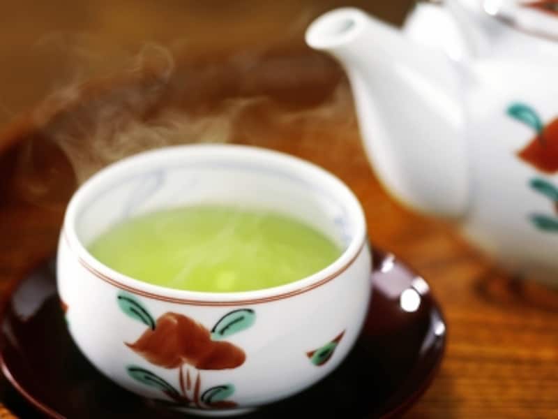 とりあえずビールの前に、あたたかい緑茶を一杯?