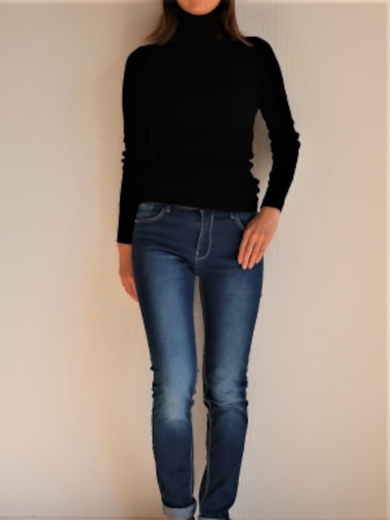 無印タートルネック