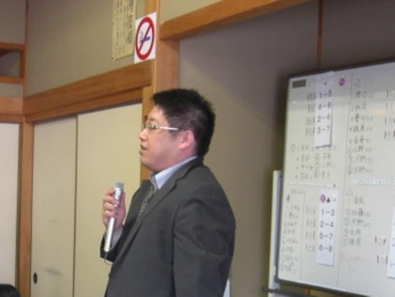 子どもの性格までつかむ関口幹事