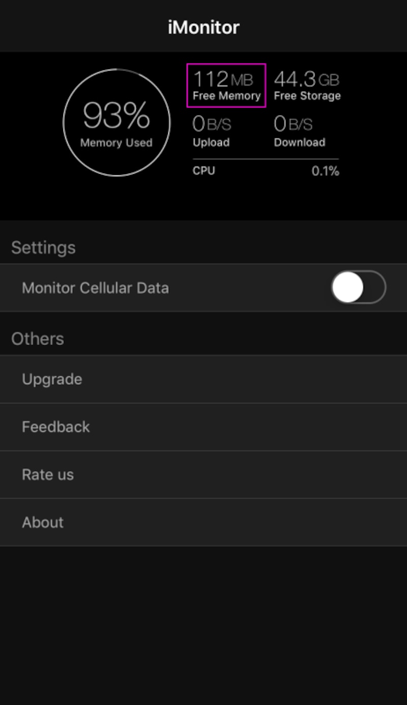 iPhone 8,iPhone X,メモリ,メモリ解放