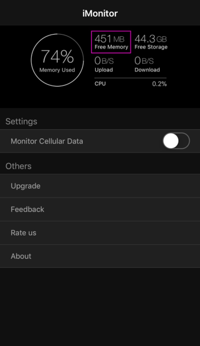 iPhone 8,iPhone X,メモリ,メモリ解放