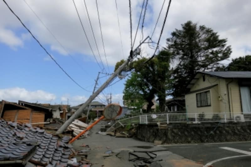 熊本地震で倒壊した家屋は旧耐震の建築物が多く見られた