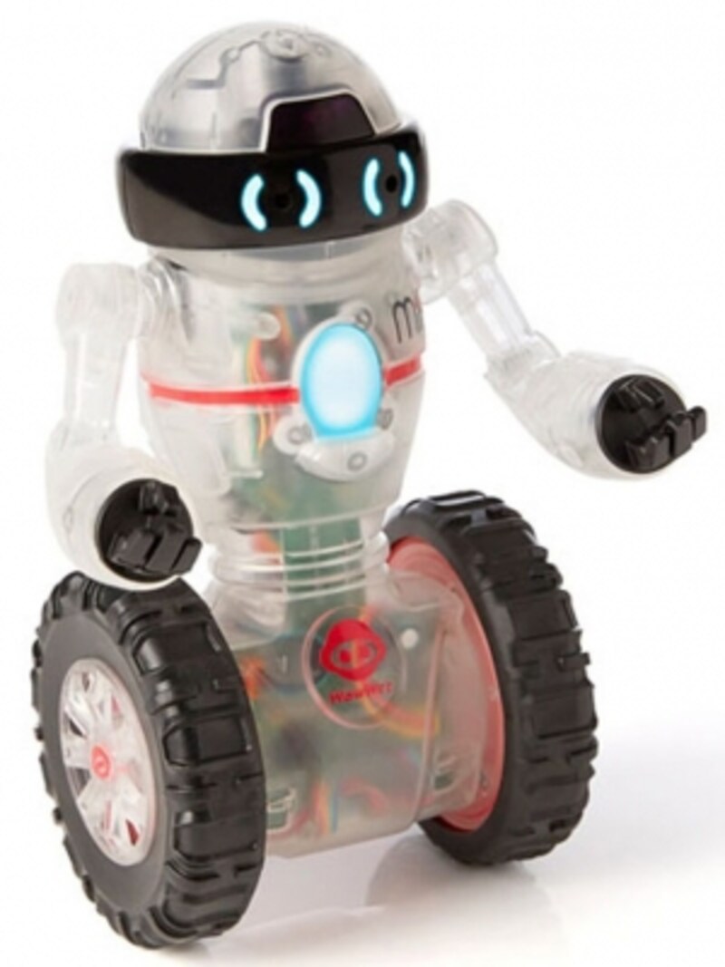 ロボットを動かす指示コードを組み立てて遊ぶうちに、プログラミングの基礎が身に付きます