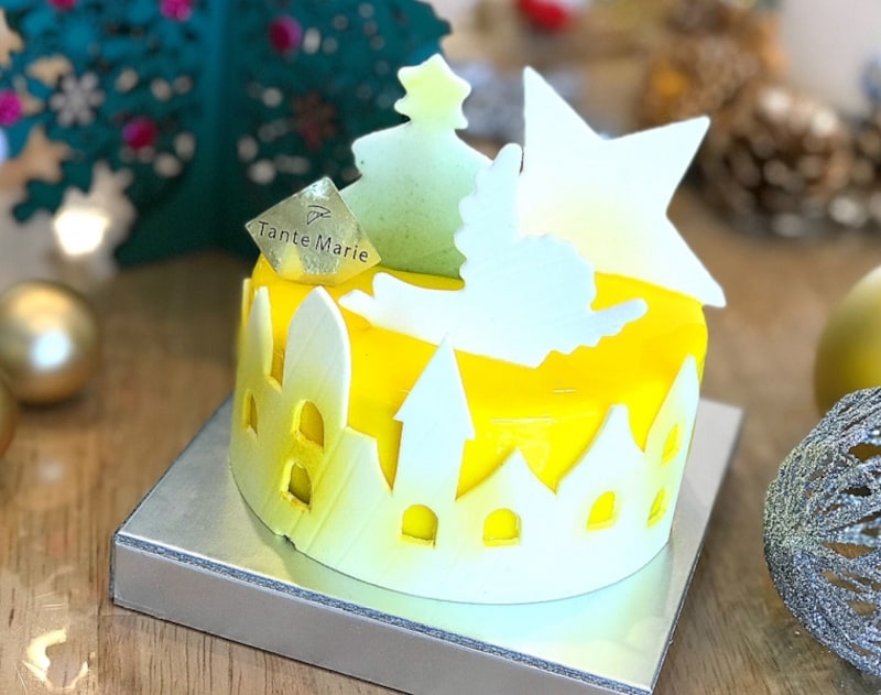 パティスリー タント・マリー「カッサータundefined柚子」直径９cm