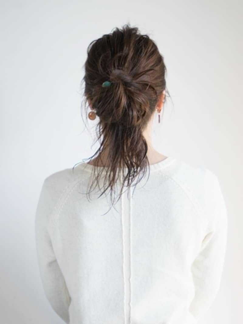 デートやクリパに！簡単おしゃれなロングヘアアレンジ