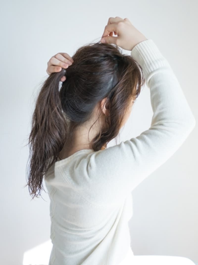 指先で少しずつ引き出す