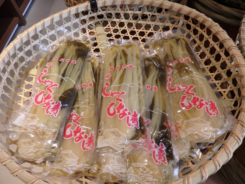 秩父名物「しゃくしな漬け」