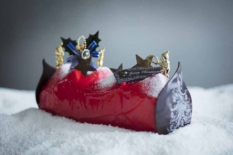 林檎とローズヒップのブッシュ・ド・ノエル ～「ファースト・ノエル」～各 ￥4,000