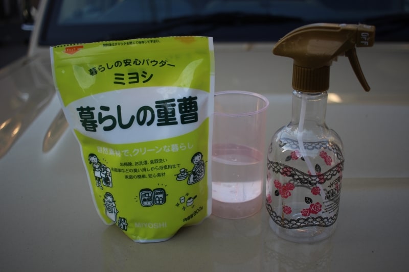 霧吹きに入れると使いやすいです