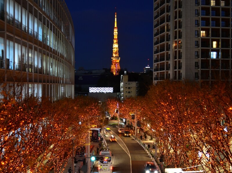 けやき坂イルミネーション