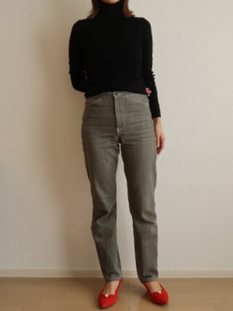 GUパールスカラップパンプ?