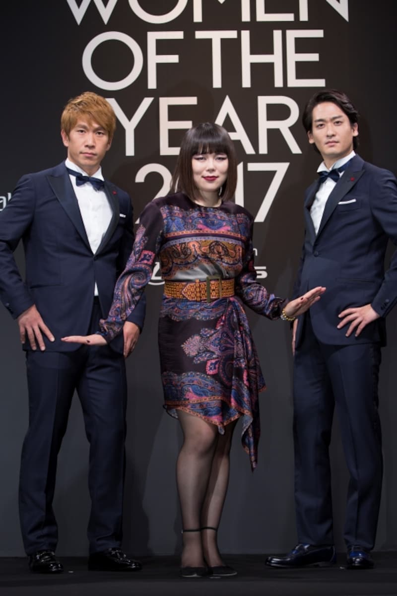 『VOGUE JAPAN WOMEN OF THE YEAR 2017』でも、「圧倒的な活躍を見せた女性」として表彰されたブルゾンちえみ