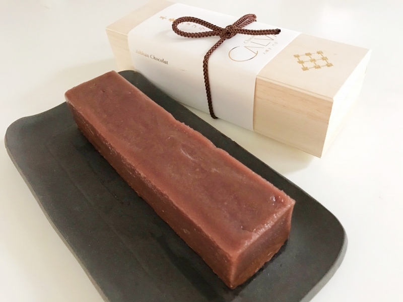 ショコラトリー カルヴァの「ようかんショコラ」2200円