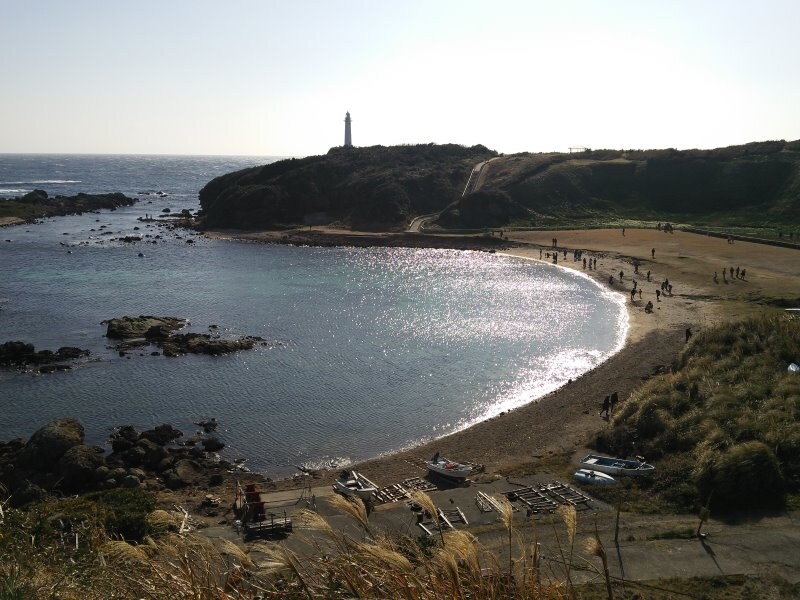 爪木崎（7）／砂浜を望む