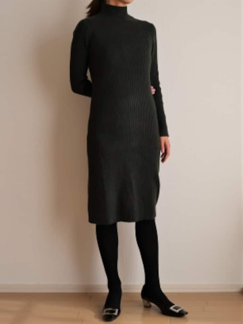 ユニクロニットワンピ