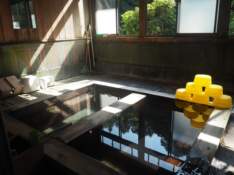 西山温泉.会津西山温泉.下の湯.......