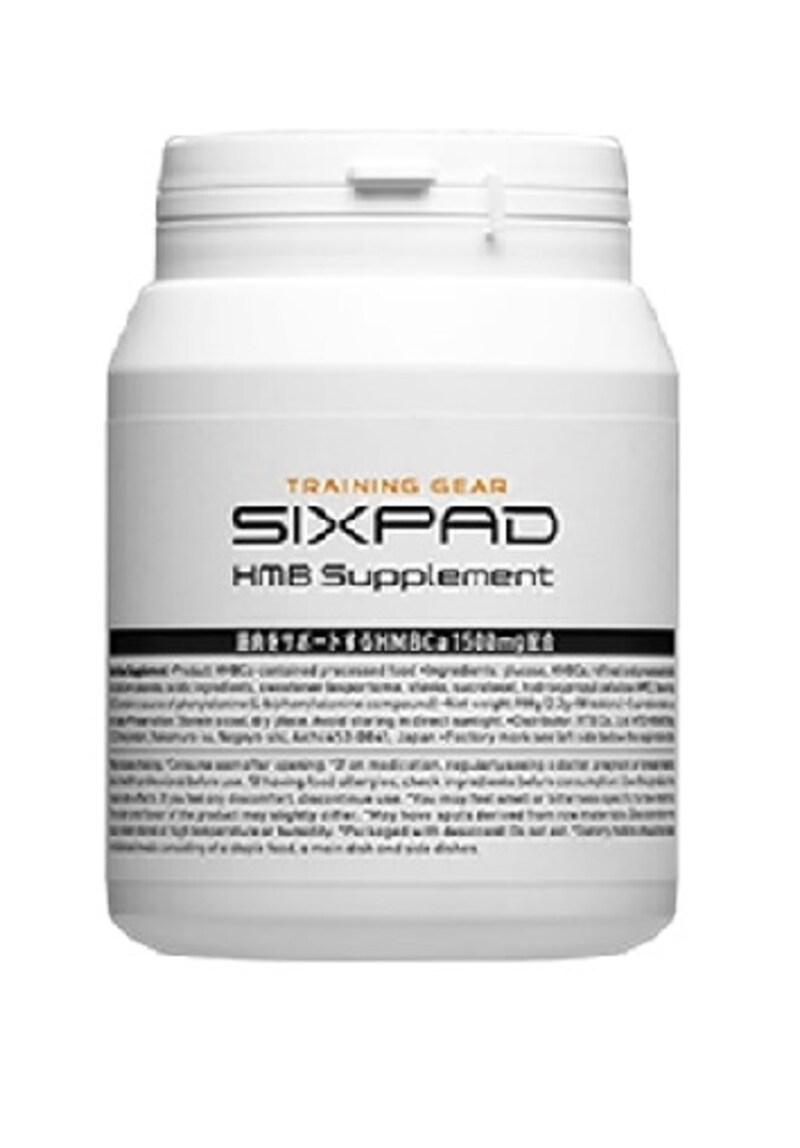 SIXPAD HMB Supplement 198g(2.2g×約90粒) 4752円(税込)