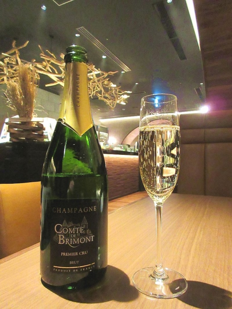 浅草ビューホテル薪火のシャンパーニュ