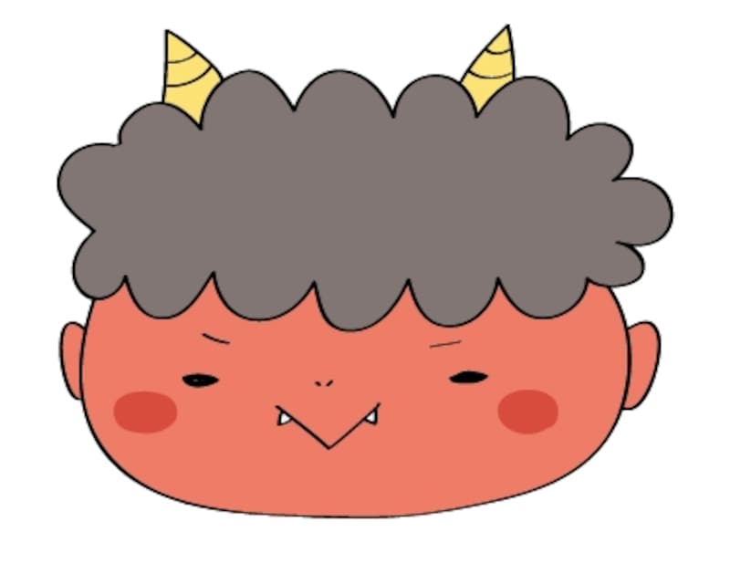 赤鬼・青鬼（おに）のかわいい無料イラスト・素材集 [Web素材