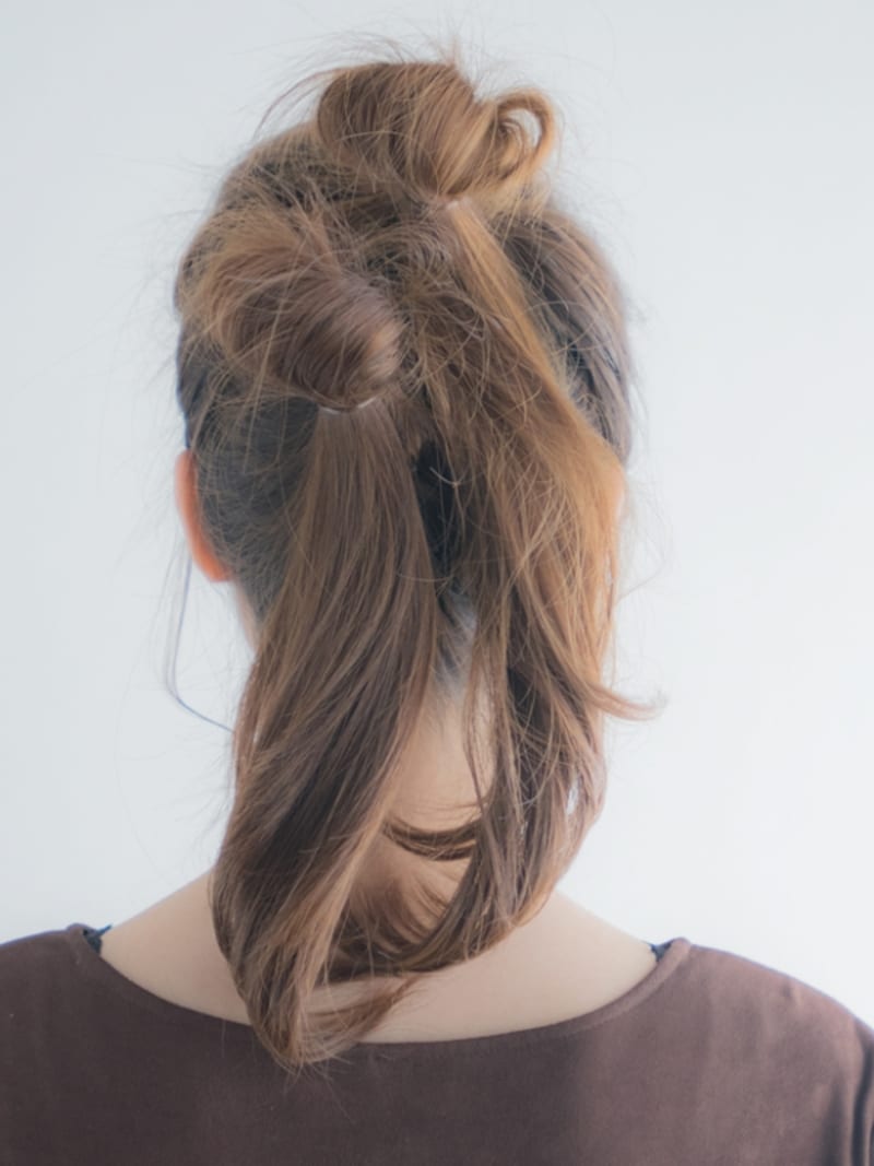 輪っかの位置を近づけておくのがコツ