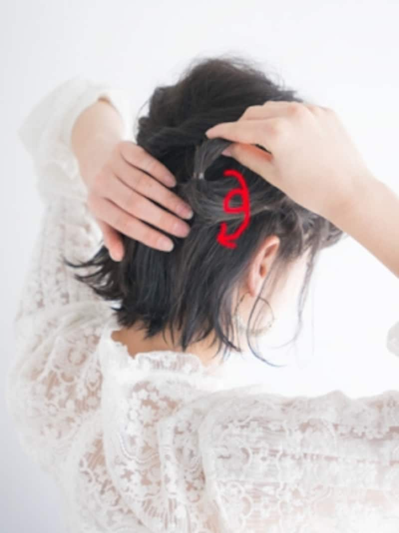 不器用でも簡単 自分でできるお呼ばれボブアレンジ 結婚式 パーティーヘアアレンジ All About