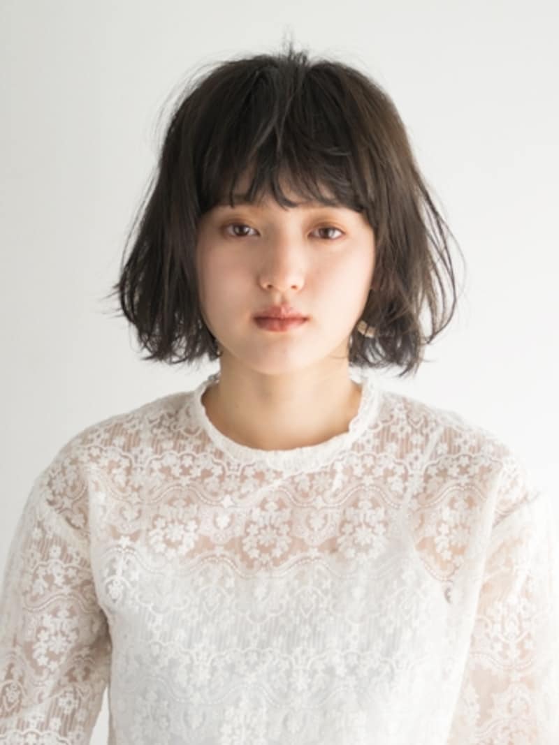 あごラインの外ハネボブ
