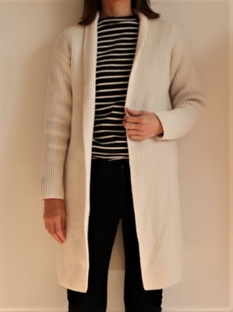 ボーダーの色からボトムスの色を選ぶと簡単