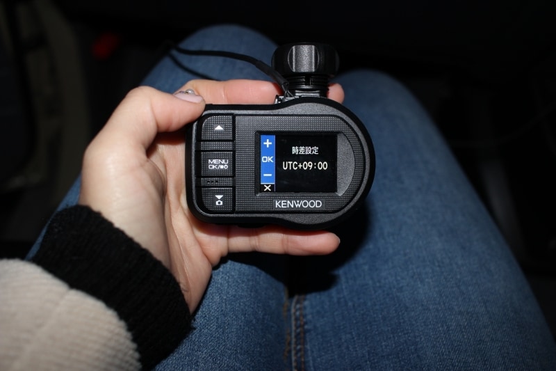 ドライブレコーダー本体の映像を確認し、映像の写り方をしっかり確認しましょう。