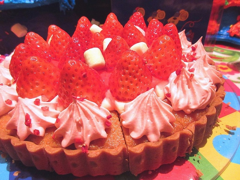 マーブルラウンジ 苺タルト