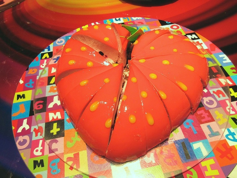 マーブルラウンジ 苺ムース