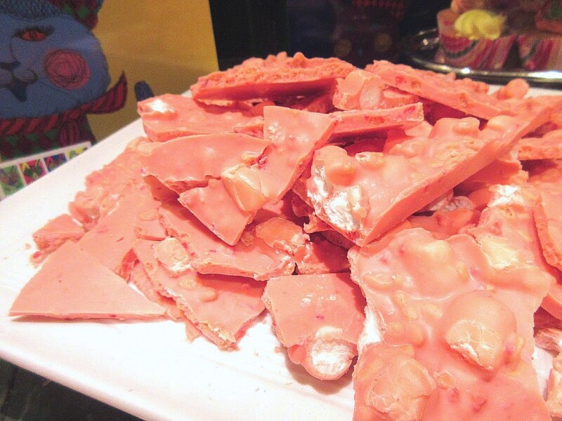 マーブルラウンジ 苺の板チョコレート