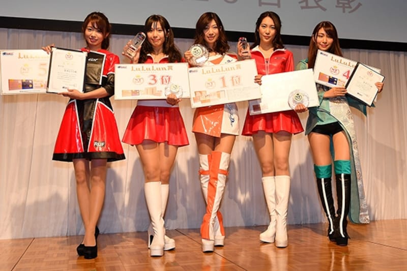 ST GIRL 2017年の上位5名