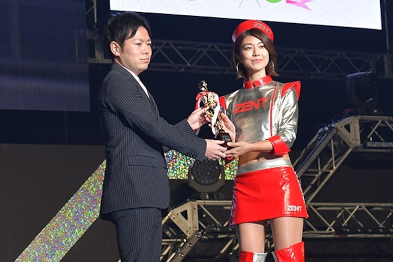 日本レースクイーン大賞で4賞に輝いた藤木由貴さん