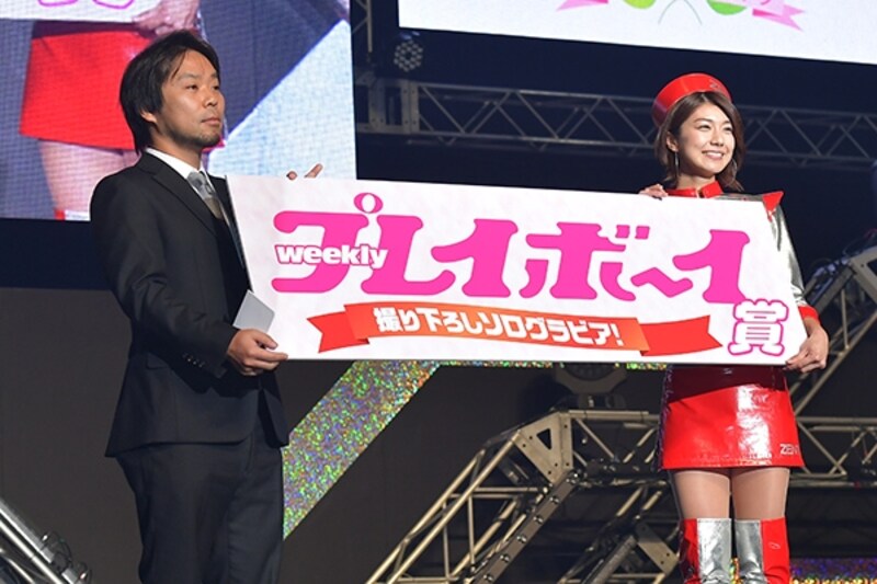 日本レースクイーン大賞で4賞に輝いた藤木由貴さん