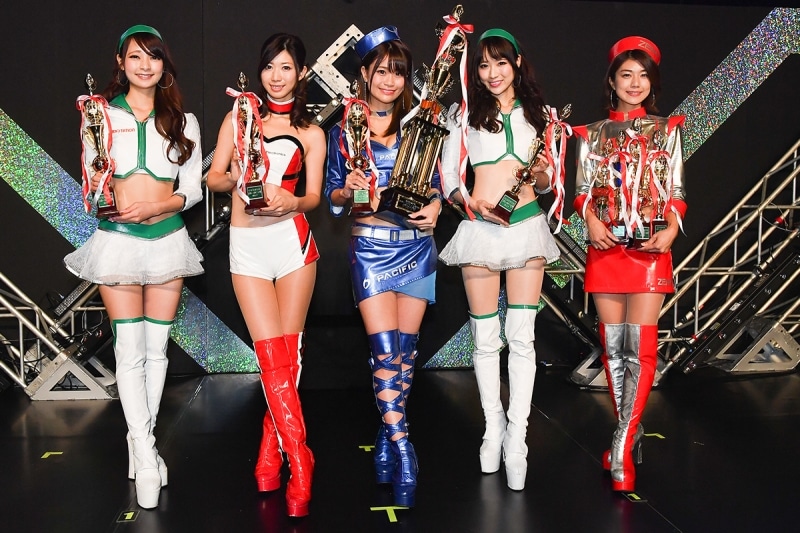 日本レースクイーン大賞2017を受賞した5名