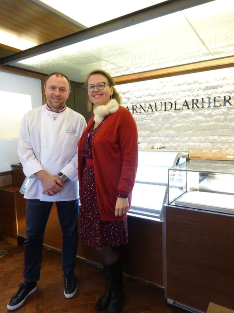 「アルノー・ラエール」のオーナー、アルノー・ラエールご夫妻