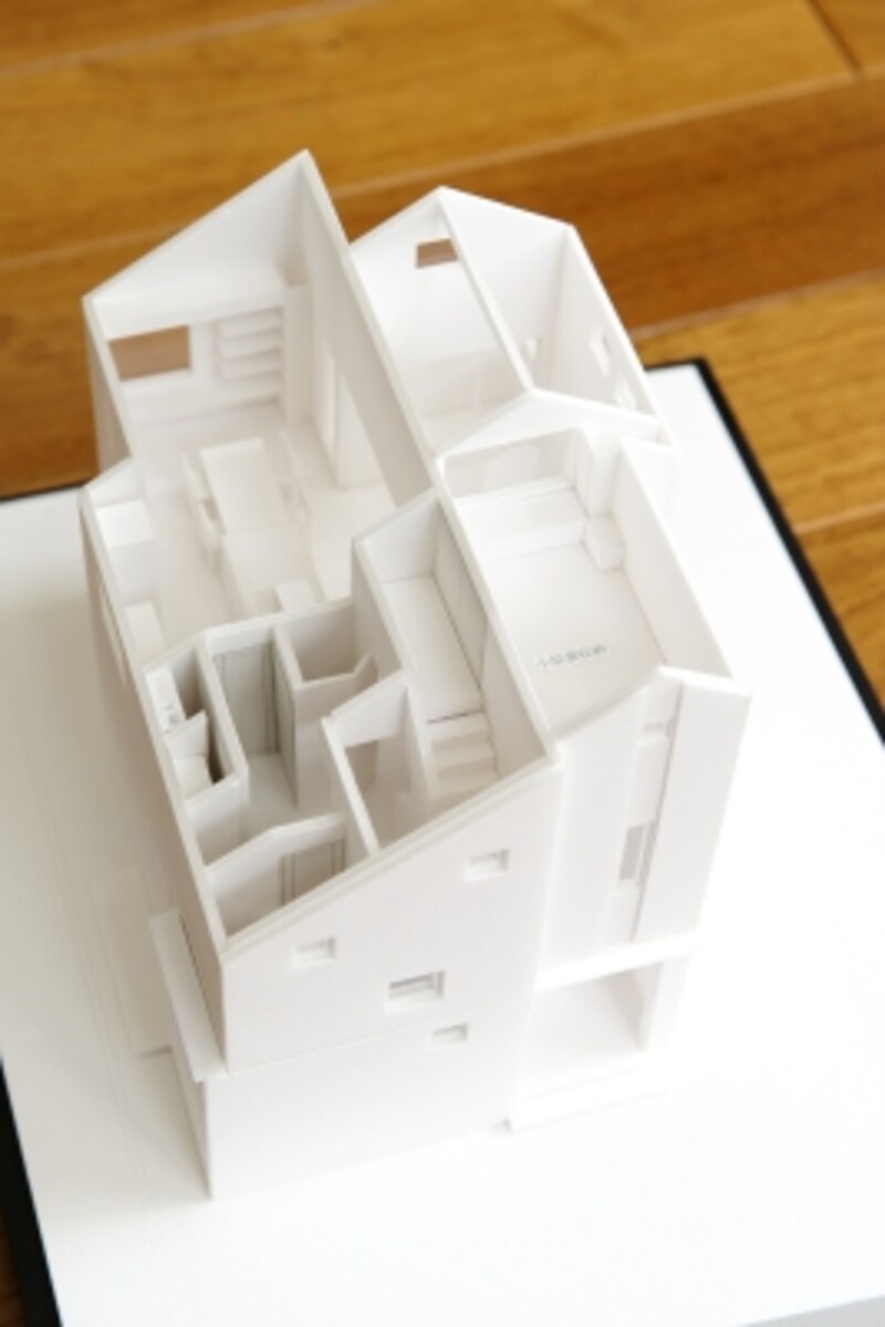 社員の家undefined建築模型