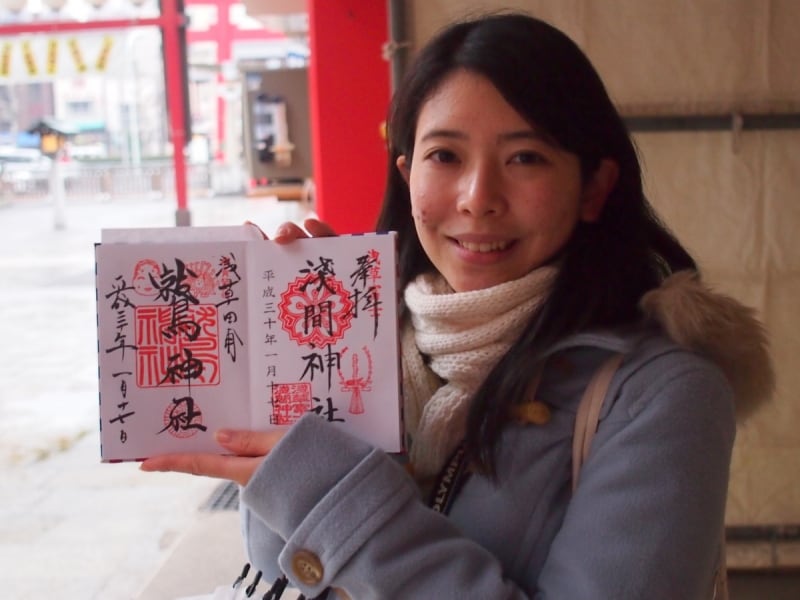 浅草大鷲神社の御朱印代は500円。