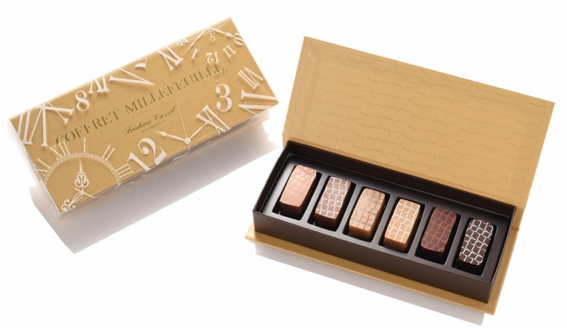 2018バレンタインチョコ「フレデリック・カッセル」コフレ・ミルフイユ 2018 6個入 2,916円(税込)