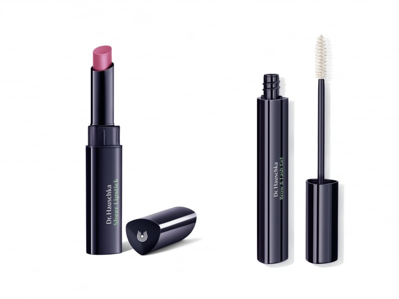 Dr.ハウシュカ┃シアーリップスティック(左)、ブロウ&ラッシュ マスカラ(右)