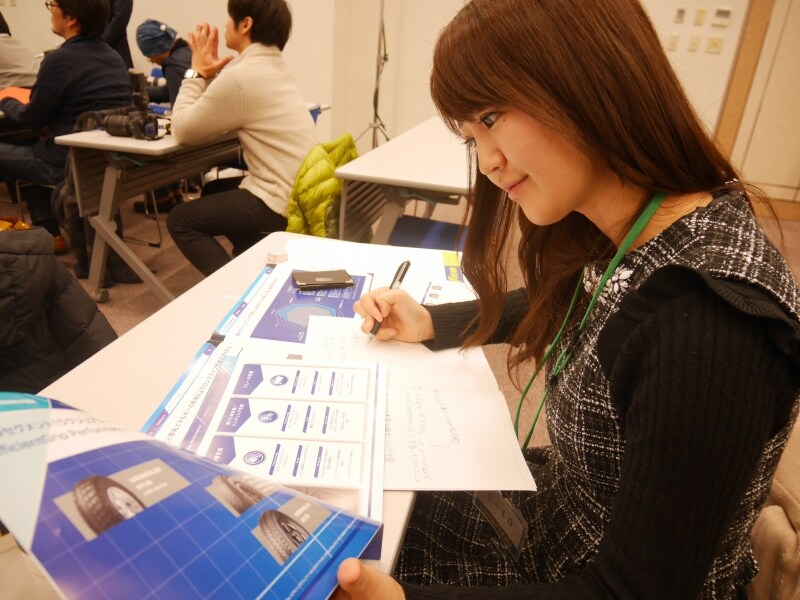 初めての試乗会の取材。緊張しました！