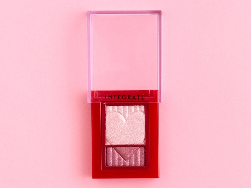 プチプラアイシャドウ2 インテグレート ハートモチーフがキュート!