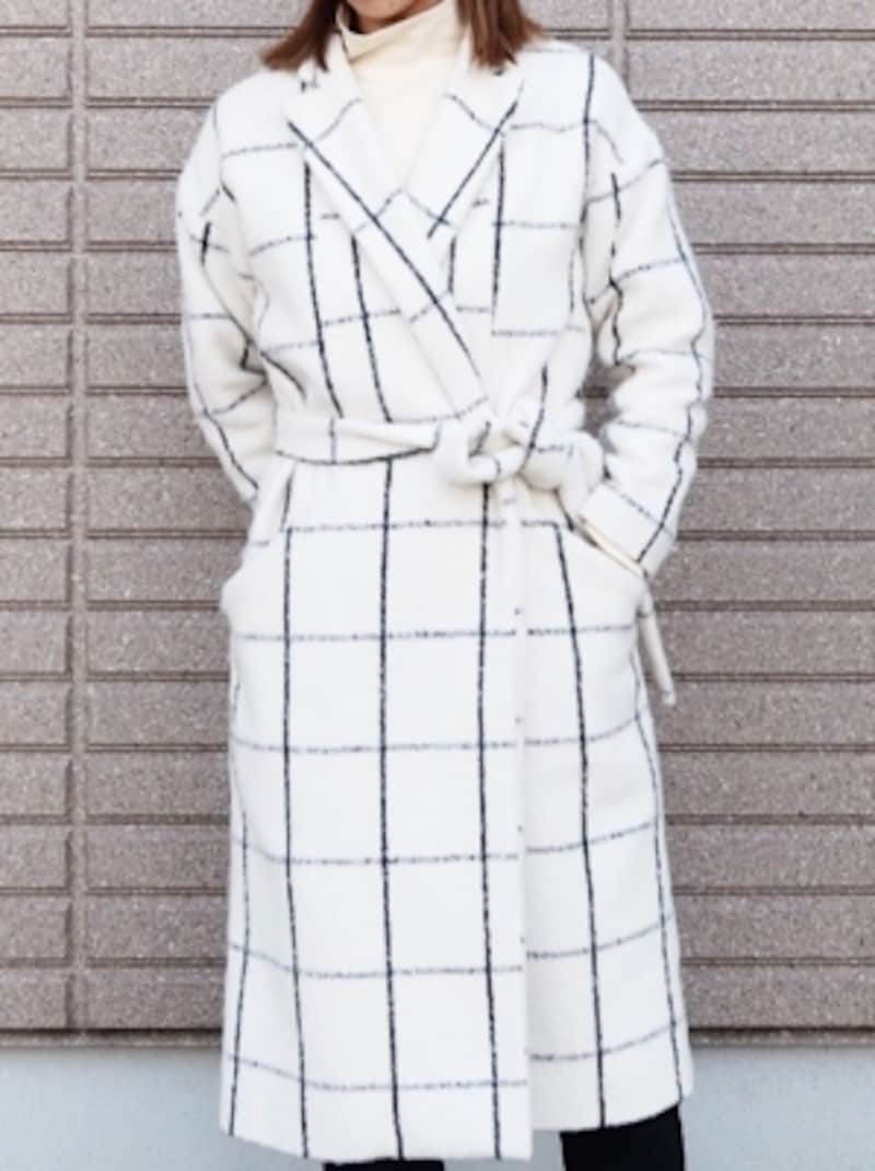 ウエストが絞ってあるデザインなら着ぶくれも怖くない